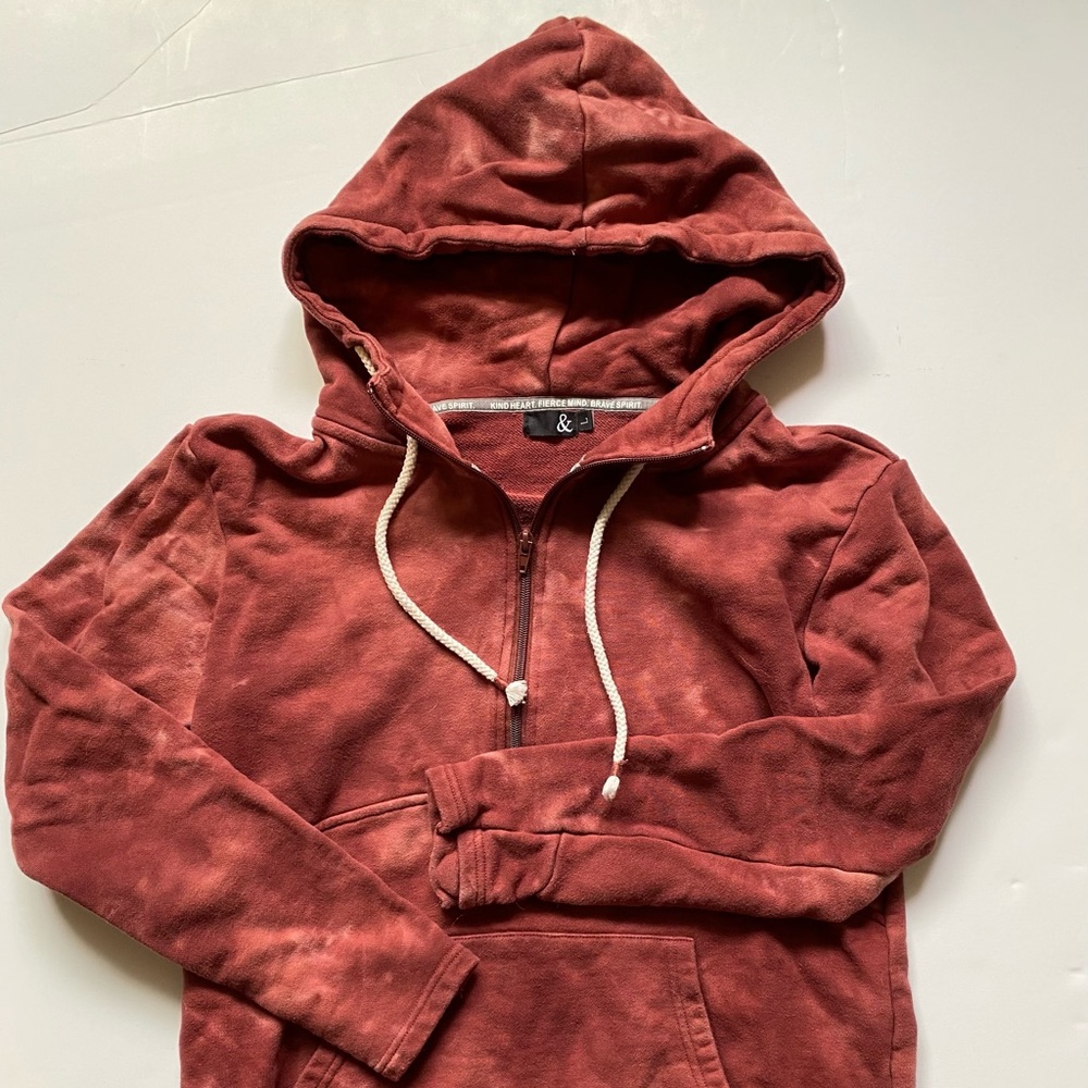 Ampersand/Mindy Mae 1/2 Zip Sweatshirt